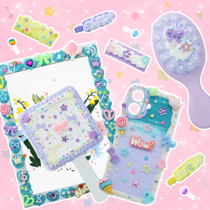 RidaaFri 3000 Pcs Junk Case Charms Kit, DIY Phone Case & Nail Decor with Big Charms, Kawaii Bows, Pearls, Rhinestones, Letter Beads for Aesthetic Personalization