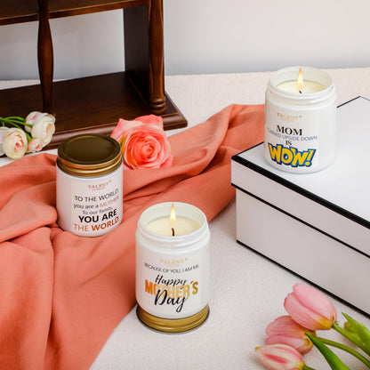 Scented Candle for Mom, Mother's Day Gifts, Perfect Home Décor Gift Elegant Gift for Mother, Mom Birthday Gifts, 8.4oz Candle Jars - Warm Night