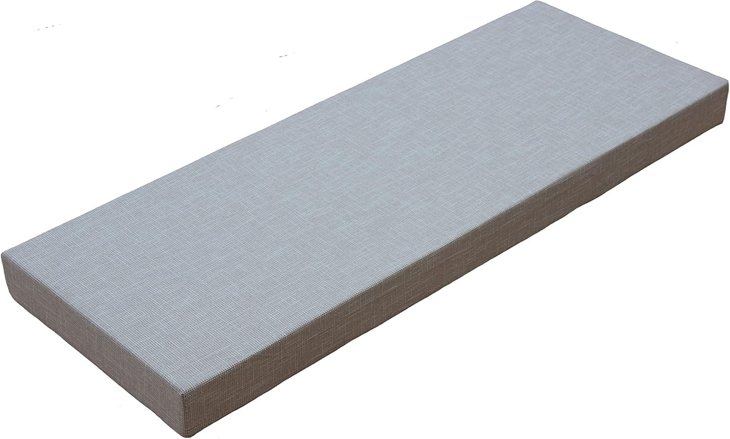 Bench Cushion Entry Bench Cushion Storage Bench Cushion Farmhouse Storage Bench Cushion, Accept Specification (Cream;