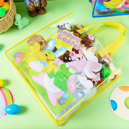 6 13" 13" 4" 6 13" 13" 4", JOYIN Pcs Easter Party Favor Supplies Gift Bags For Kids, x x Big Size Non Woven Goodie