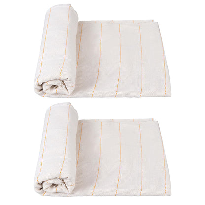 2PC 40"x40" Inch Premium Tufting Cloth with Marked Lines, Monks Cloth for Tufting Gun Rug Tufting, Rug Tufting Supplies Punch Needle Fabric for Art Hand Making DIY Craft Decoration