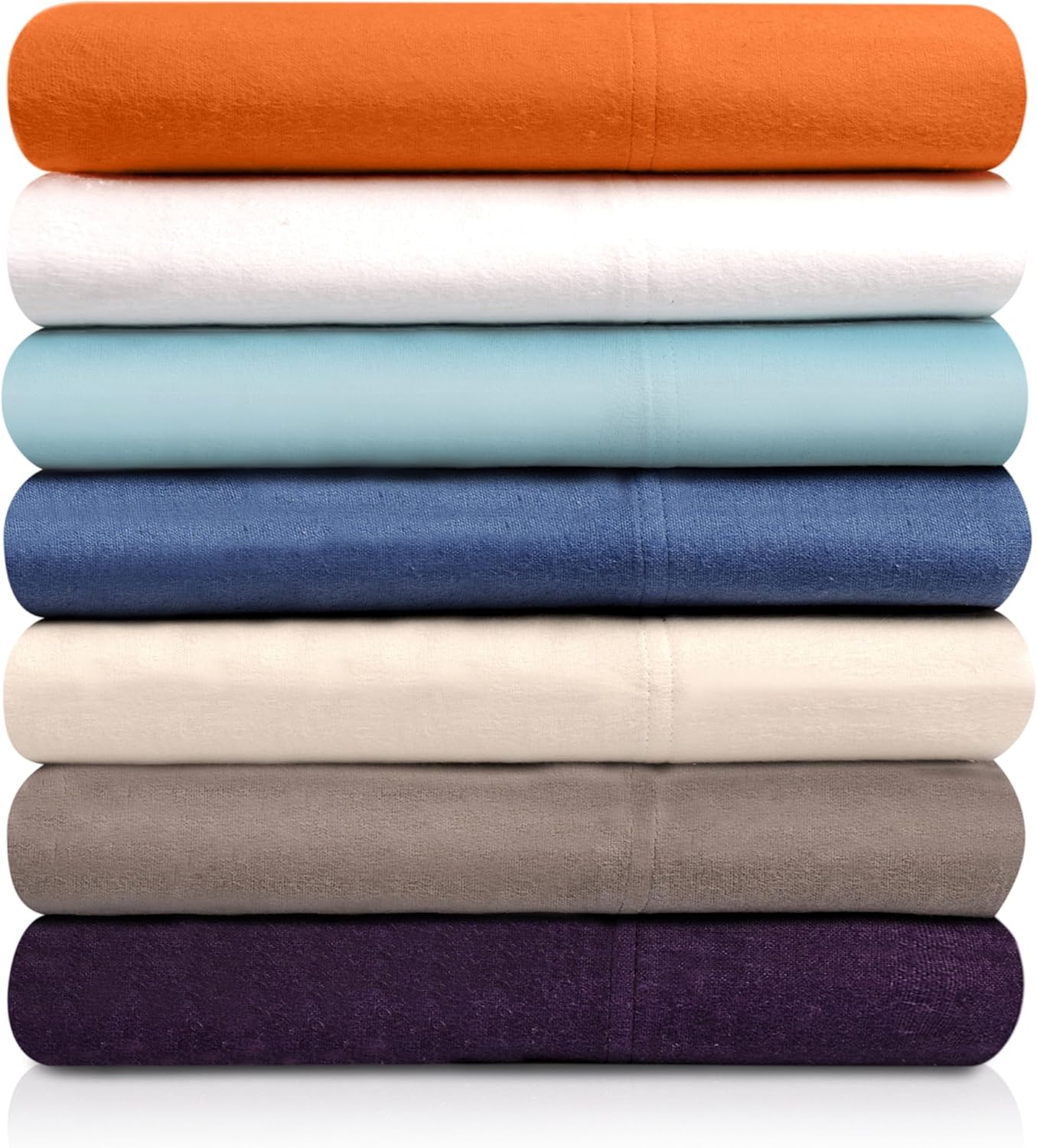 Superior Flannel-PC Pillowcase, Standard Size, Light Blue