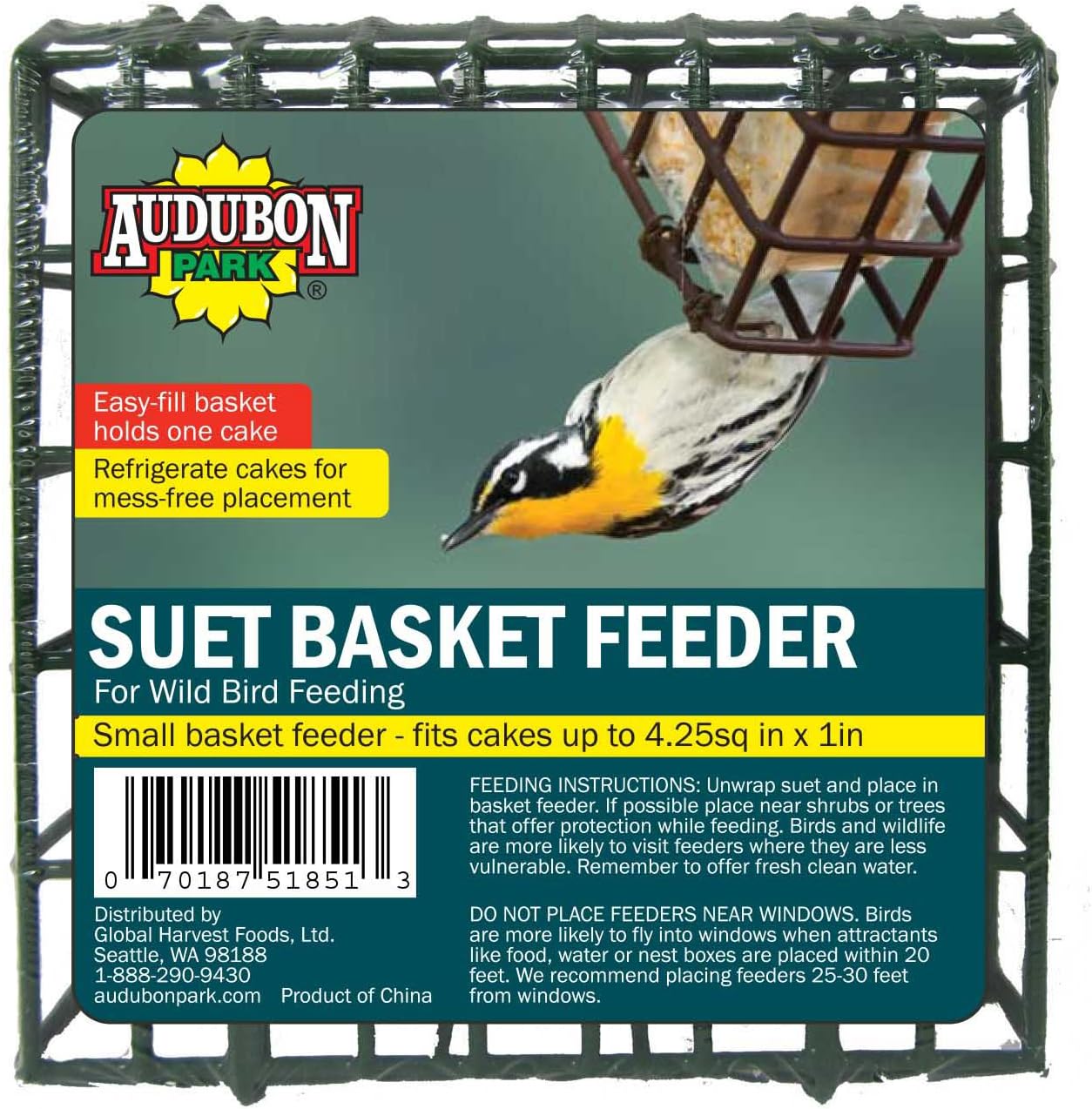 Woodinville 51851 Single Suet Basket