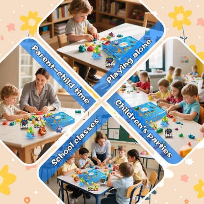 ifergoo Modeling Clay Kits - 65 Colors Air Dry Clay for Kids, DIY Molding Toys with Sculpting Tools, Ultra Light & Soft, DIY Crafts School Classroon Projects, Gifts for Ages 3-12 Boys & Girls Kids
