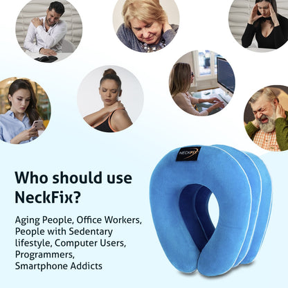 NeckFix Cervical Neck Traction Device – 12-17 Inch