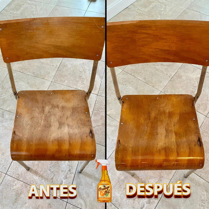 Howard Feed N Wax Wood Polish and Conditioner, and Howard Orange Oil Wood Polish, Wood Furniture Cleaner and Teak Wood Cleaner