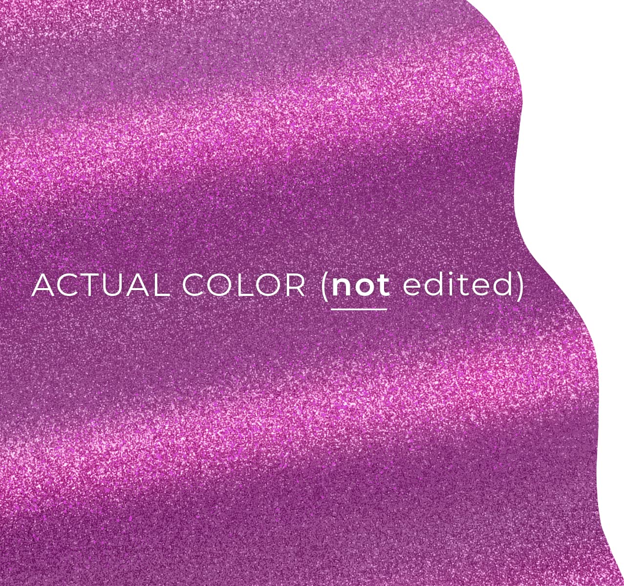 VViViD Glitter Purple DECO65 Permanent Adhesive Craft Vinyl Roll (15ft x 1ft)