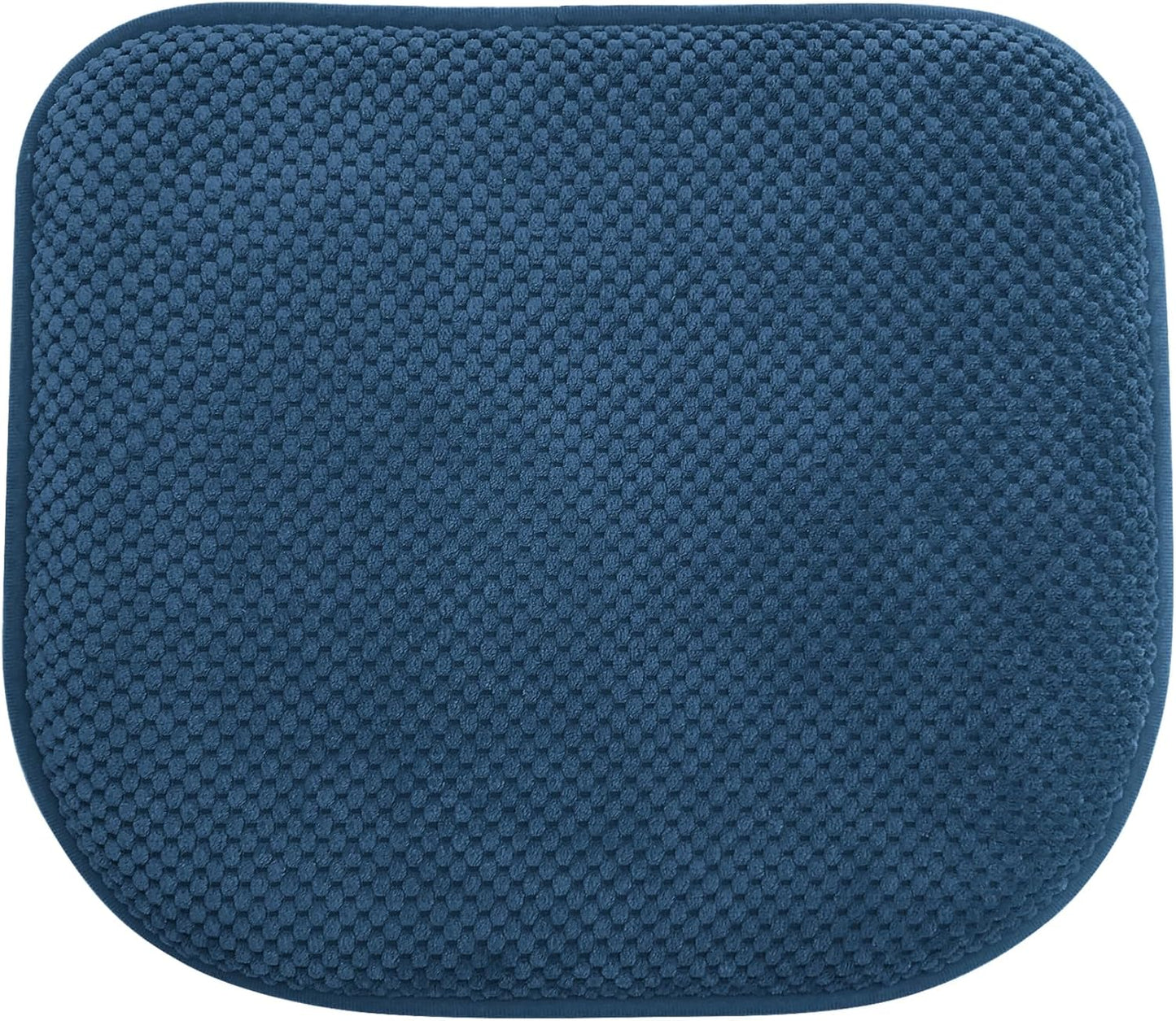 Blue Foam Seat Cushions for Kitchen Chairs, Non Slip Office Seat Cushions, Washable U Shaped Soft Thick Large Chair