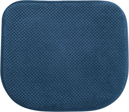 Blue Foam Seat Cushions for Kitchen Chairs, Non Slip Office Seat Cushions, Washable U Shaped Soft Thick Large Chair