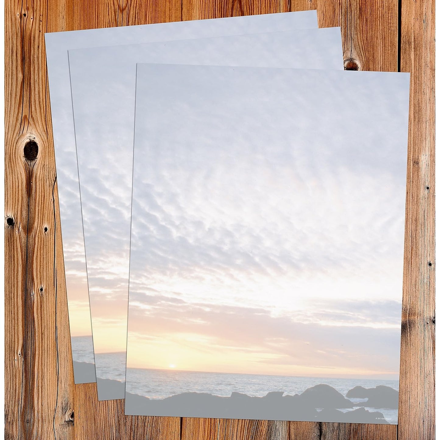 Great Papers! Horizon Letterhead, 8.5 x 11 Inches, 80 Count (2013184)
