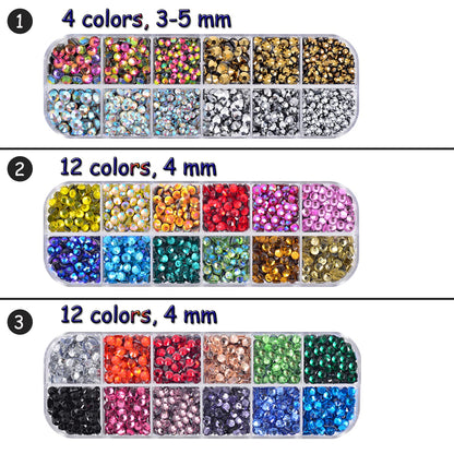 Epesl Bedazzler Kit with Rhinestones, Hot Fixed Gems Craft Applicator - Diamond Painting Pen, Wax Pencil, Tweezers, Tray, Cleaning Brush, Picker Rhinestones Crystals for DIY Clothes Shoes