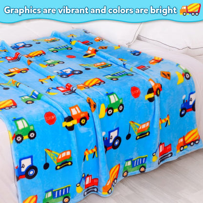 mermaker Rainbow Blanket for Girls and Boys, 380 GSM Pink Rainbow Blankets for Kids, Cartoon Cute Rainbow Toddler Blankets for Baby, Soft Fleece Baby Blanket for Crib and Stroller (30x40 inches)