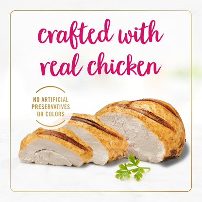 Fancy Feast Chicken Feast Classic Pate Collection Grain Free Wet Cat Food Multi-Pack - (Pack of 24) 3 oz. Pull-Top Cans
