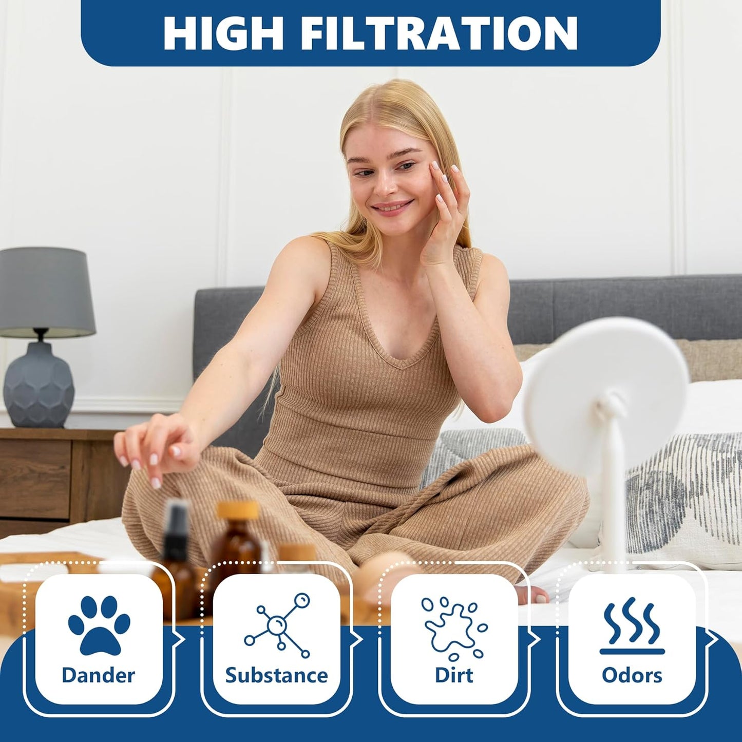 20 Pack Humidifier Replacement Filters for LEVOIT, Compatible with LV600S, LV600HH, OasisMist450S, Mineral Absorption