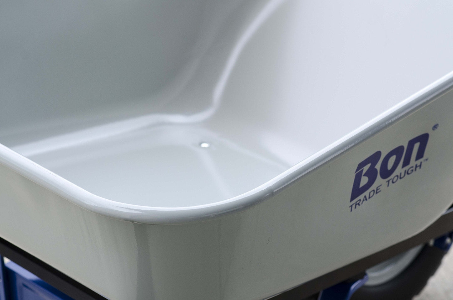 Bon 84-974 Trade-Tough Steel Tray Wheelbarrow, 6 Cu. Ft