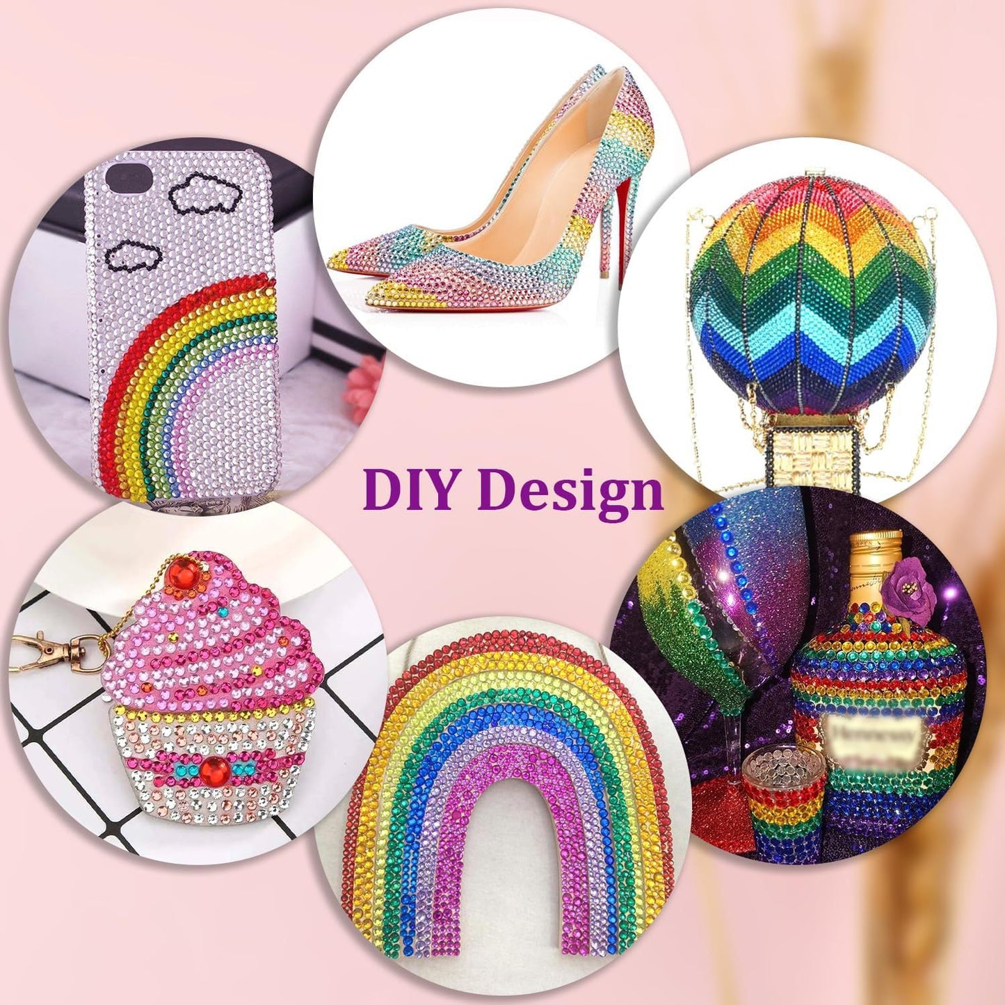 40 Colors Resin Jelly Rhinestones for Bedazzling, 3mm 32000 Pcs Flatback Gems for Crafting,Rhinestone Kit with B7000 Glue for Nail Rhinestones, Shoes, Crafts, Diamond Art & DIY Bedazzler Projects