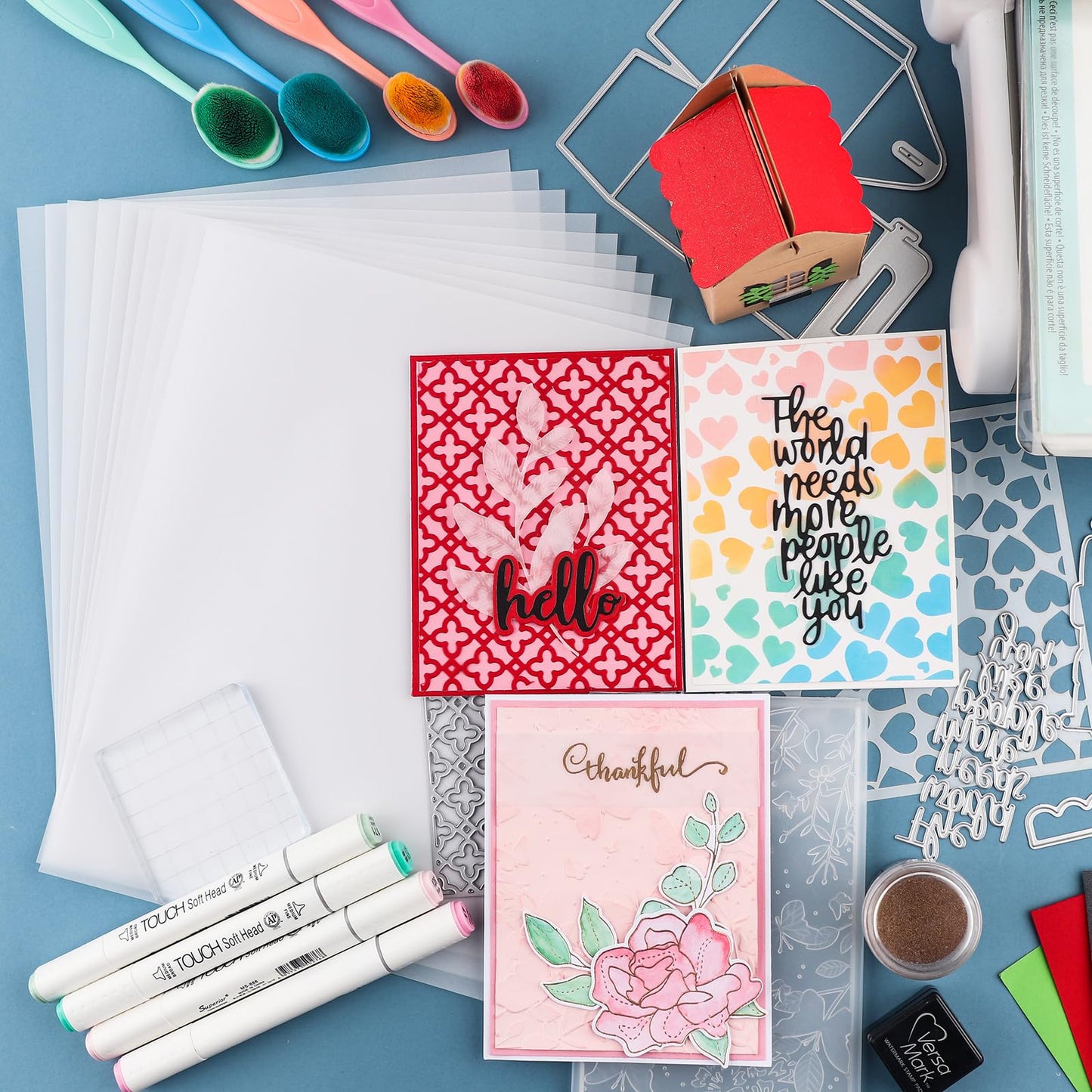 psler Translucent Vellum Paper - 8.5x11, 60 Sheets, 135GSM, Printable, Tracing, Drawing, Card Overlays, Invitation Envelope