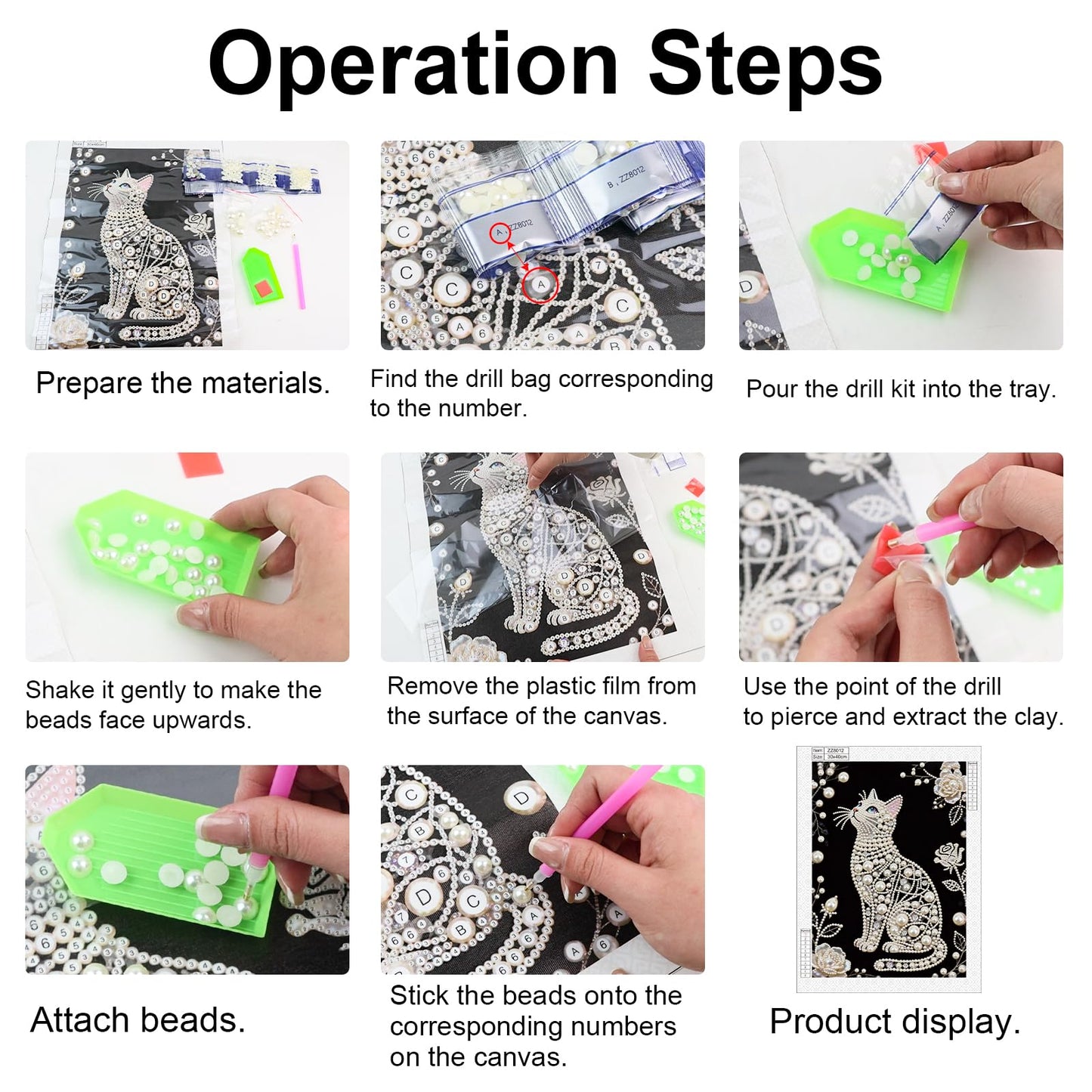 WSLWXSHM Pearl Diamond Painting Kits for Adults Hedgehog, 5D Special Shape Diamond Art Kits for Beginners, Crystal Rhinestones Diamond Painting for Home Wall Decoration Gift 12×16inch/30×40cm Animal
