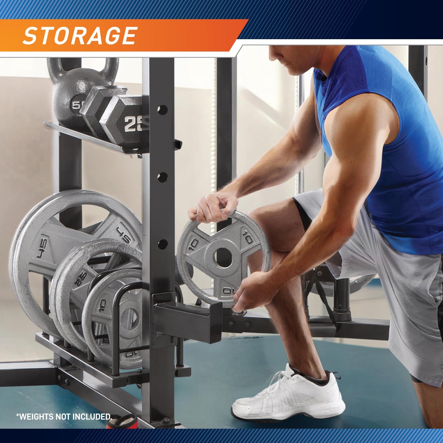 Marcy Olympic Strength Training Power Tower, Cage with Pulley Home Gym System SM-3551AMZ