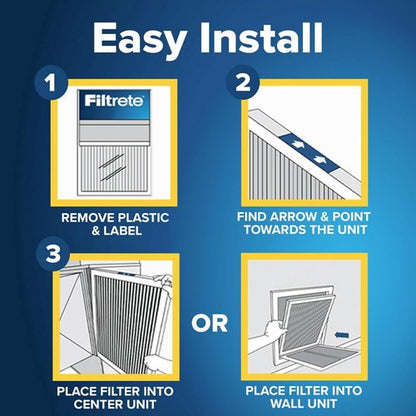 Filtrete 16x20x1 Air Filter - MERV 5, 6-Pack Pleated HVAC Filters for Home | Basic Dust Defense