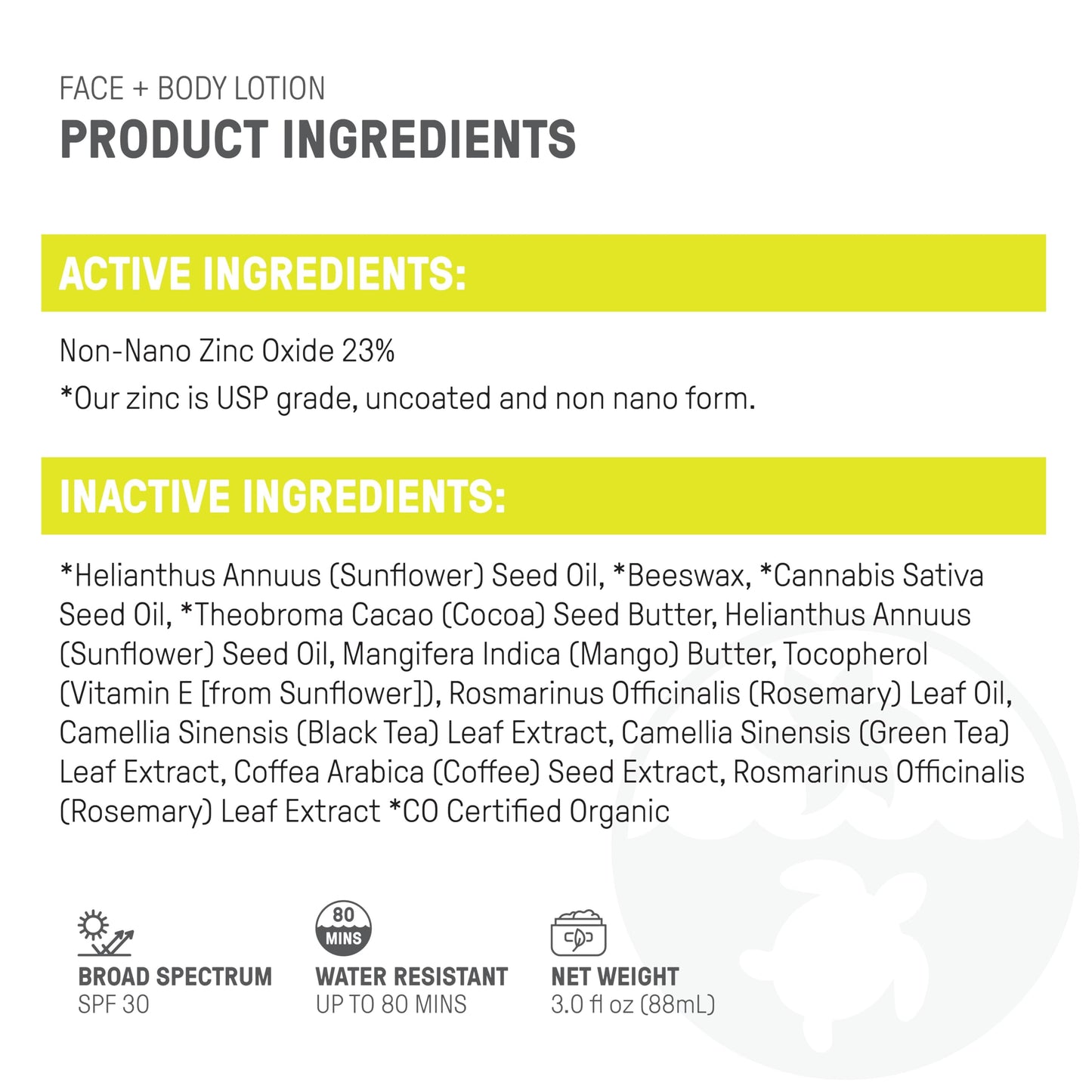 Raw Elements Face and Body Mineral Sunscreen SPF 30 Tube, Organic Sunblock Daily Protection, Non Toxic Reef Safe, Water Resistant, Cruelty Free, 3 oz (Pack of 1)