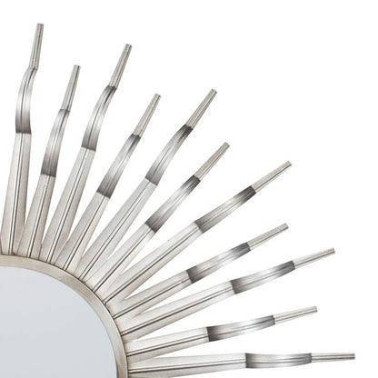 Safavieh Home Naya Gunmetal Sunburst 36-inch Decorative Accent Mirror