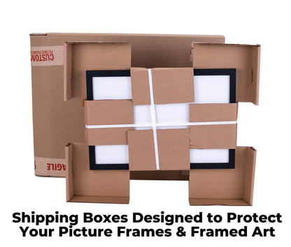 16x16 Shadow Box White Display Frame with Interior Size 16x16 by 1 Inches Deep Includes Shatter Resistant Acrylic Plexiglass, Backing and Hanging Hardware
