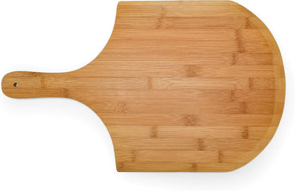 Camco Bamboo Pizza Peel, Charcuterie with Handle - Pizza & Bread Serving or Baking Board, 53000
