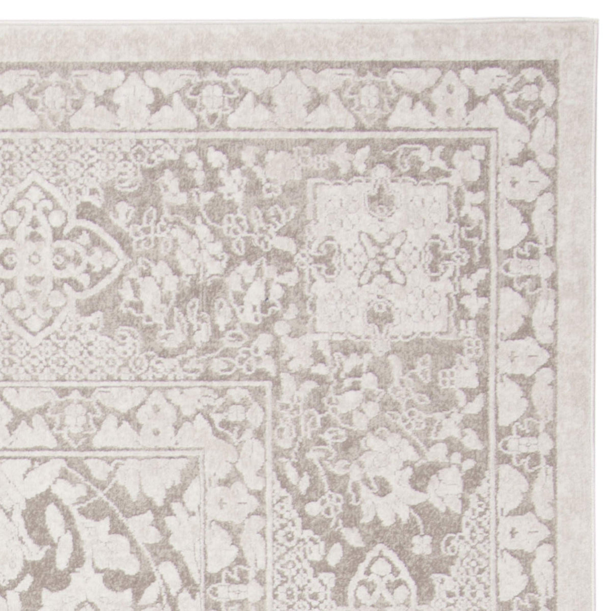 SAFAVIEH Area Rug 8x10 - Reflection Collection - Large - Beige & Cream, Non-Shedding & Easy Cleaning, Ideal for Living Room, Bedroom, Dining Space (RFT667A)