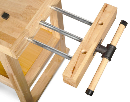 WEN 60-Inch Hardwood Workbench with Four Drawers and Onboard Vise (WB6020)