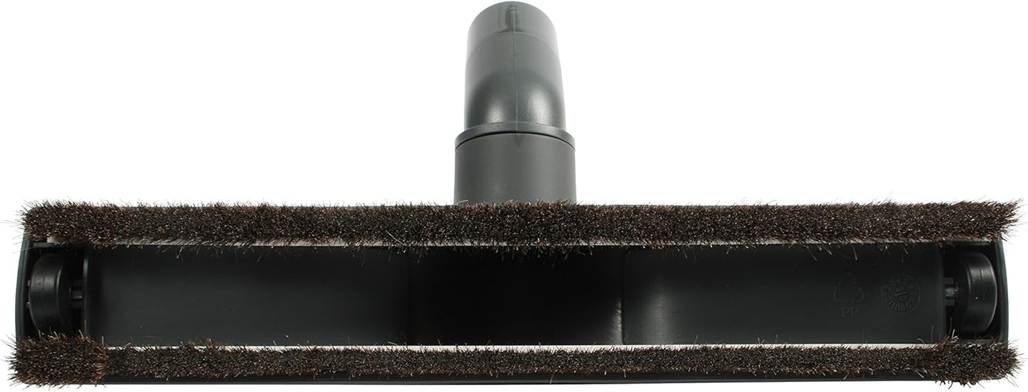 Cen-Tec Systems 39486 Hard Floor Vacuum Brush with Wheels, 12 Inch, Black