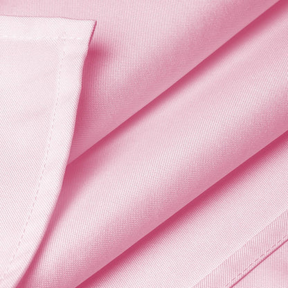 Lann's Linens 70" Square Premium Tablecloth for Wedding, Banquet, Restaurant, Polyester Fabric, Pink