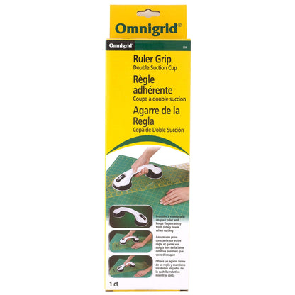 Omnigrid Ruler Grip Double Suction Cup