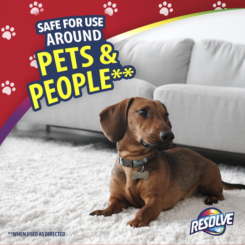 Resolve Pet Hair Eliminator Carpet Cleaner & Vacuum booster, 18 Oz