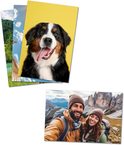 Skiennix Photo Prints - Glossy Custom 4x6 Personalized Pictures for Home Decor - Made in the USA