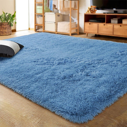 5.3x7.5 LOCHAS Ultra Soft Indoor Modern Area Rugs Fluffy Living Room Carpets for Children Bedroom Home Decor Nursery