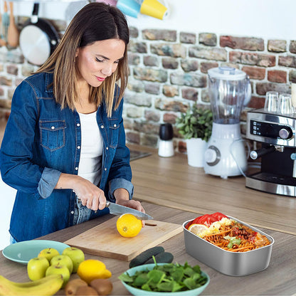 Electric Lunch Box Food Heater, 3 in 1 Ultra Quick Heated Lunch Boxes for Adults, 12V/24V/110V Portable Food Warmer for Car/Truck/Office With Fork Spoon and Insulated Carry Bag