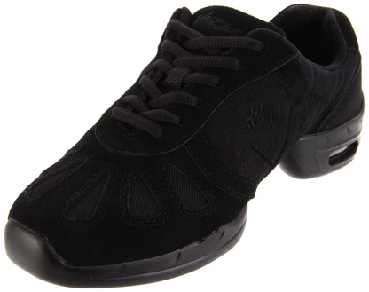 SANSHA Unisex Adult Sneaker,Ballet Dance Shoes, Black, 7 Sansha 6 M US Women s