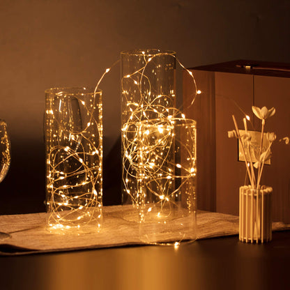 WGVI Hurricane Candle Holder Sleeve, Wide 5.5", Height 6", Clear Glass Cylinder Candleholder, Chimney Tube, Open Ended Candle Shade, 1 Piece