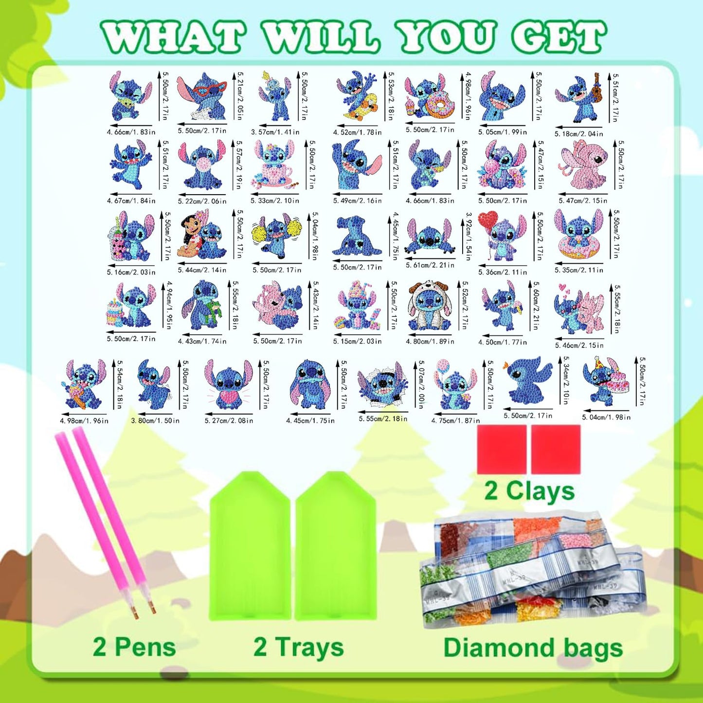 LWZAYS Diamond Art Kits for Kids Boys and Girls Ages 6-8-10-12 Easy to DIY Creative Diamond Art Sticker Craft by Numbers Kits for Kids and Adult Beginners