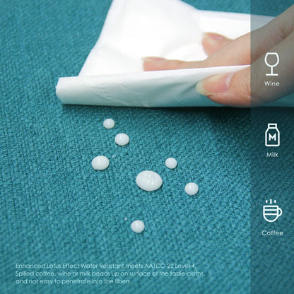 55x70) BALCONY & FALCON Rectangle Tablecloth Washable Wrinkle Resistant and Water Proof Table Cloth Decorative Linen