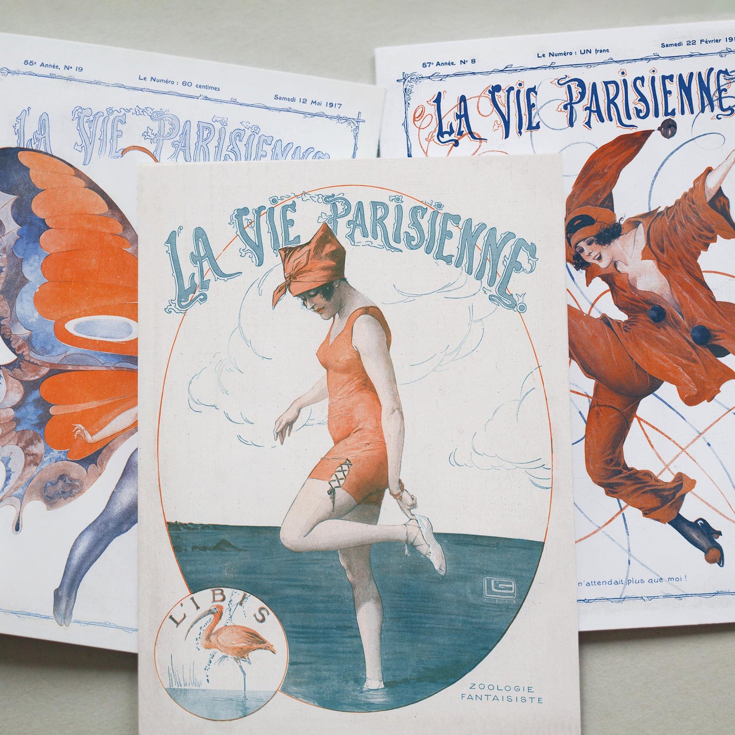 Artery8 50 Pcs French Music Theatre Arts Aesthetic Collage Kit La Vie Parisienne Wall Art Prints A6 Set Pack 14.8 x 10.5 cm (5.8 x 4.1) Room Decor Poster Collection