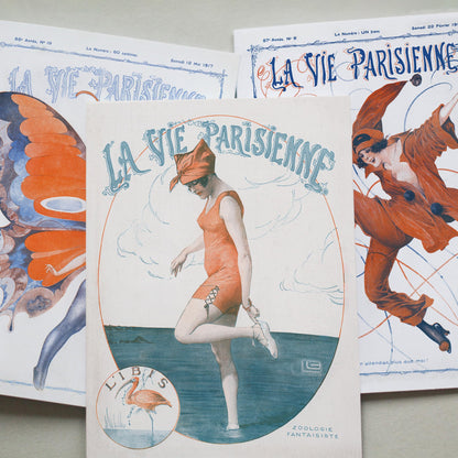 Artery8 50 Pcs French Music Theatre Arts Aesthetic Collage Kit La Vie Parisienne Wall Art Prints A6 Set Pack 14.8 x 10.5 cm (5.8 x 4.1) Room Decor Poster Collection
