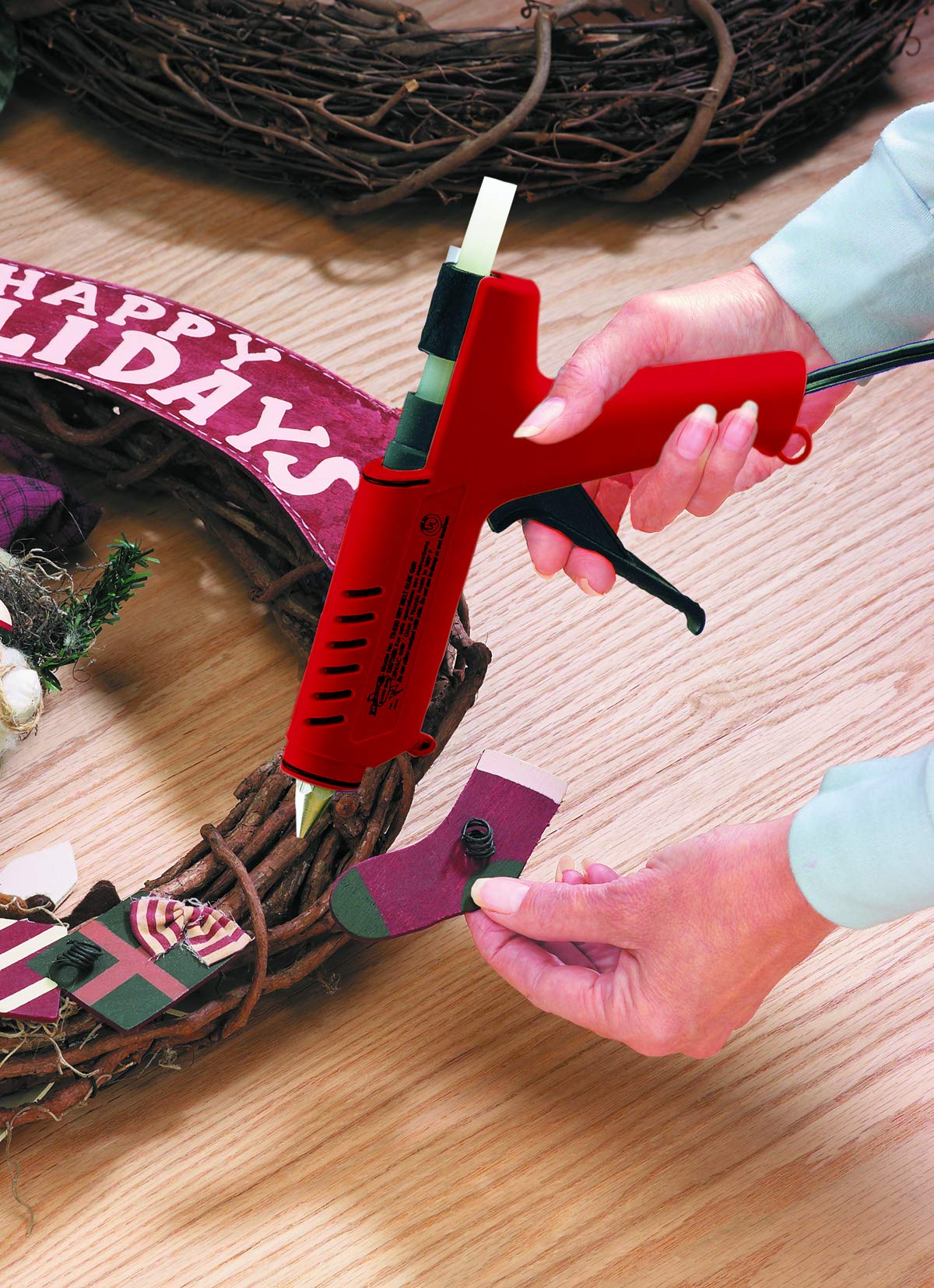 Arrow TR550 Heavy Duty Professional Electric Hot Melt Glue Gun for Crafts, Construction, Wood, Uses Standard Glue Sticks
