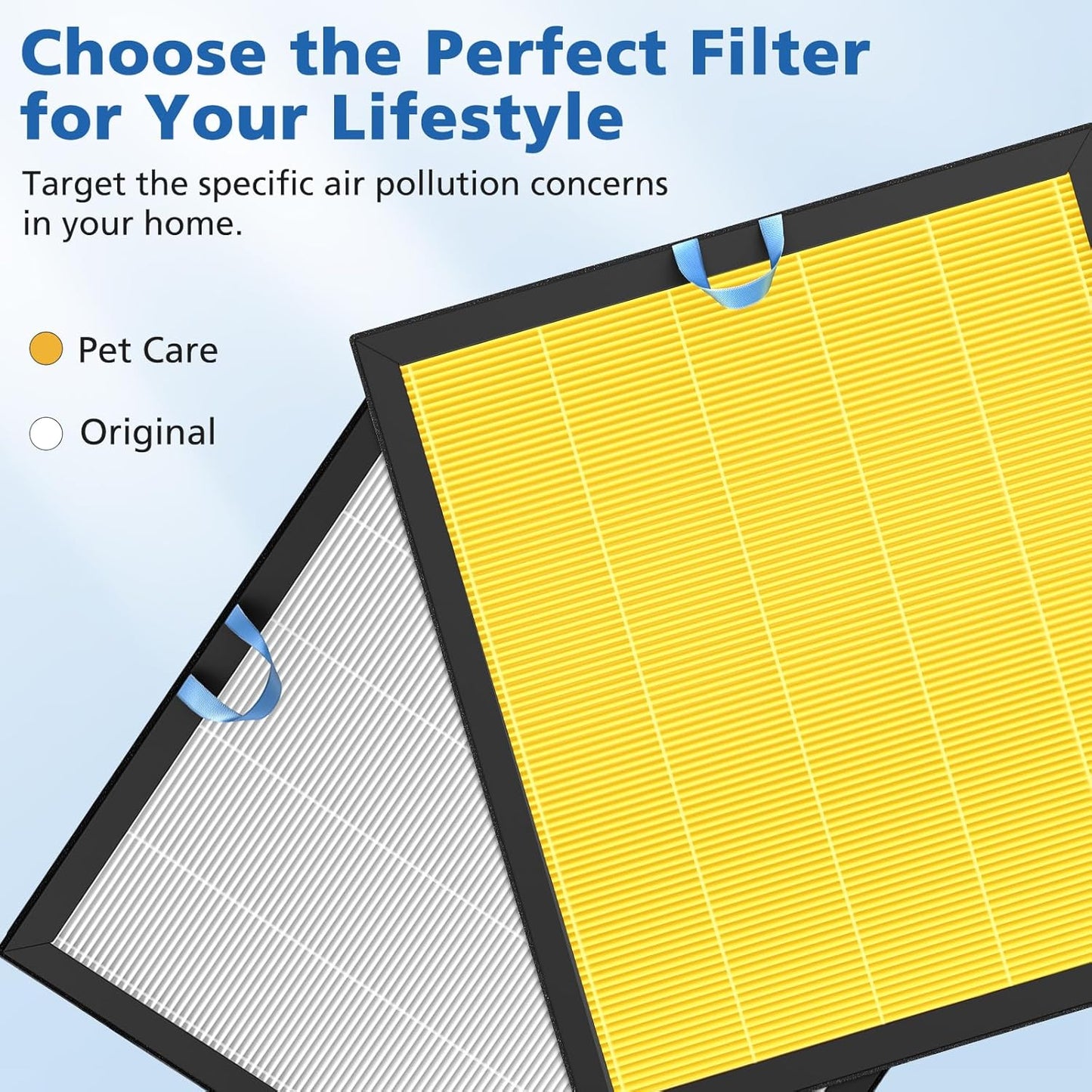Vital 200S Pet Care Replacement Filter for LEVOIT Vital 200S Air Purifier, 3-in-1 H13 Grade True HEPA Activated Carbon,