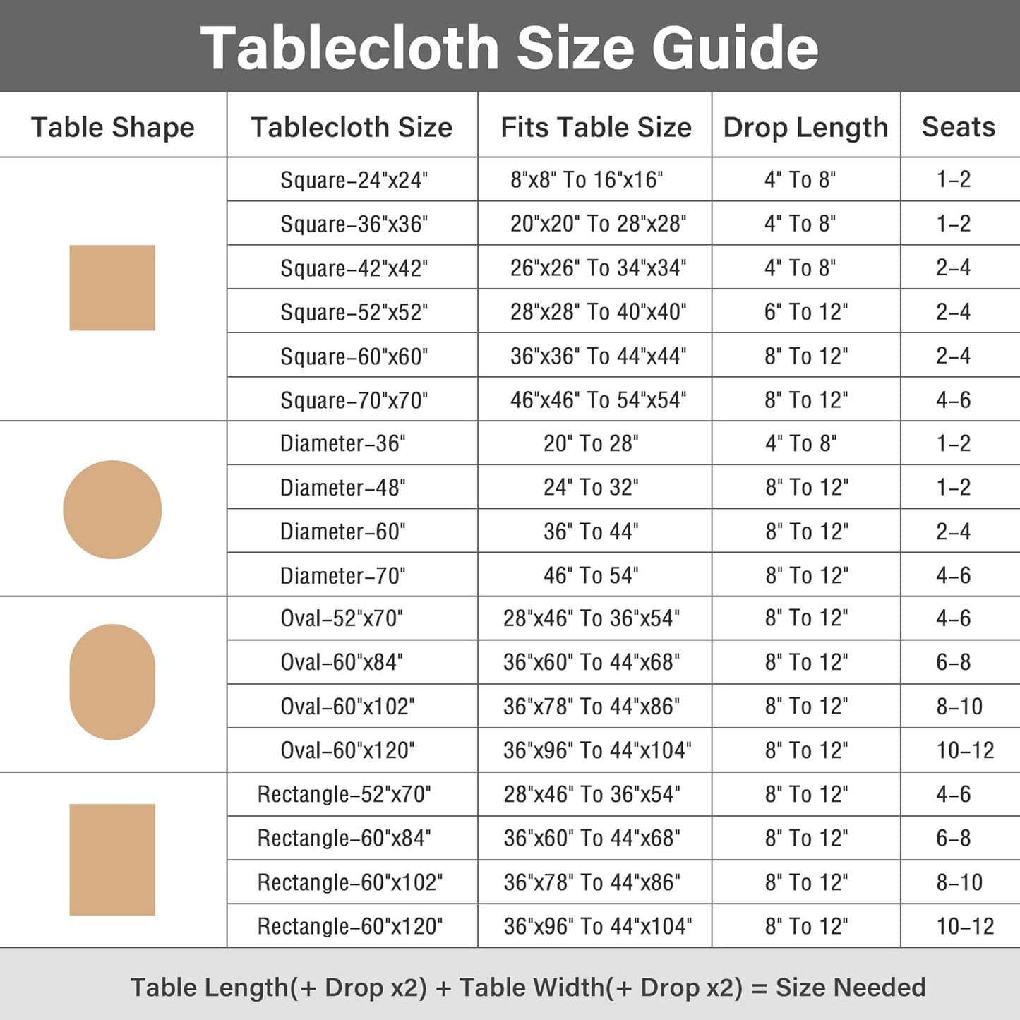 24 24 inch NEWISHER Farmhouse Embroidered Plaid Tablecloth Lattice Fabric Bedside Table Cloth Rustic Checkered Small