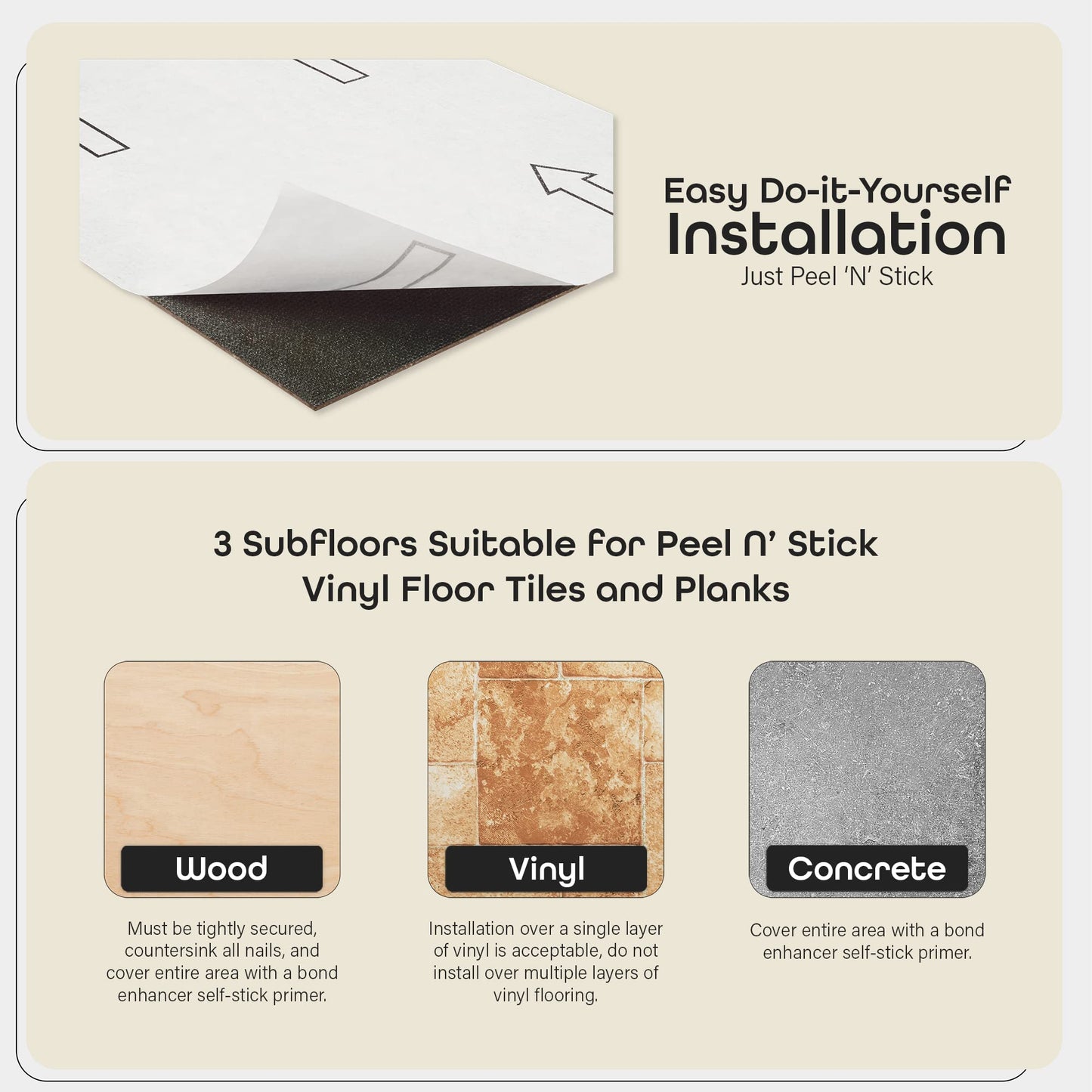 Tivoli Self Adhesive Vinyl Floor Tiles, 45 Tiles - 12" x 12", Light Oak Plank-Look - Peel & Stick, DIY Flooring for Kitchen, Dining Room, Bedrooms, Basements & Bathrooms by Achim Home Decor