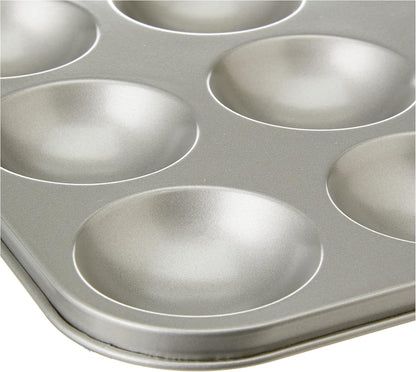 Dexam Non-Stick 12 Cup Mince Pie, Carbon, Grey