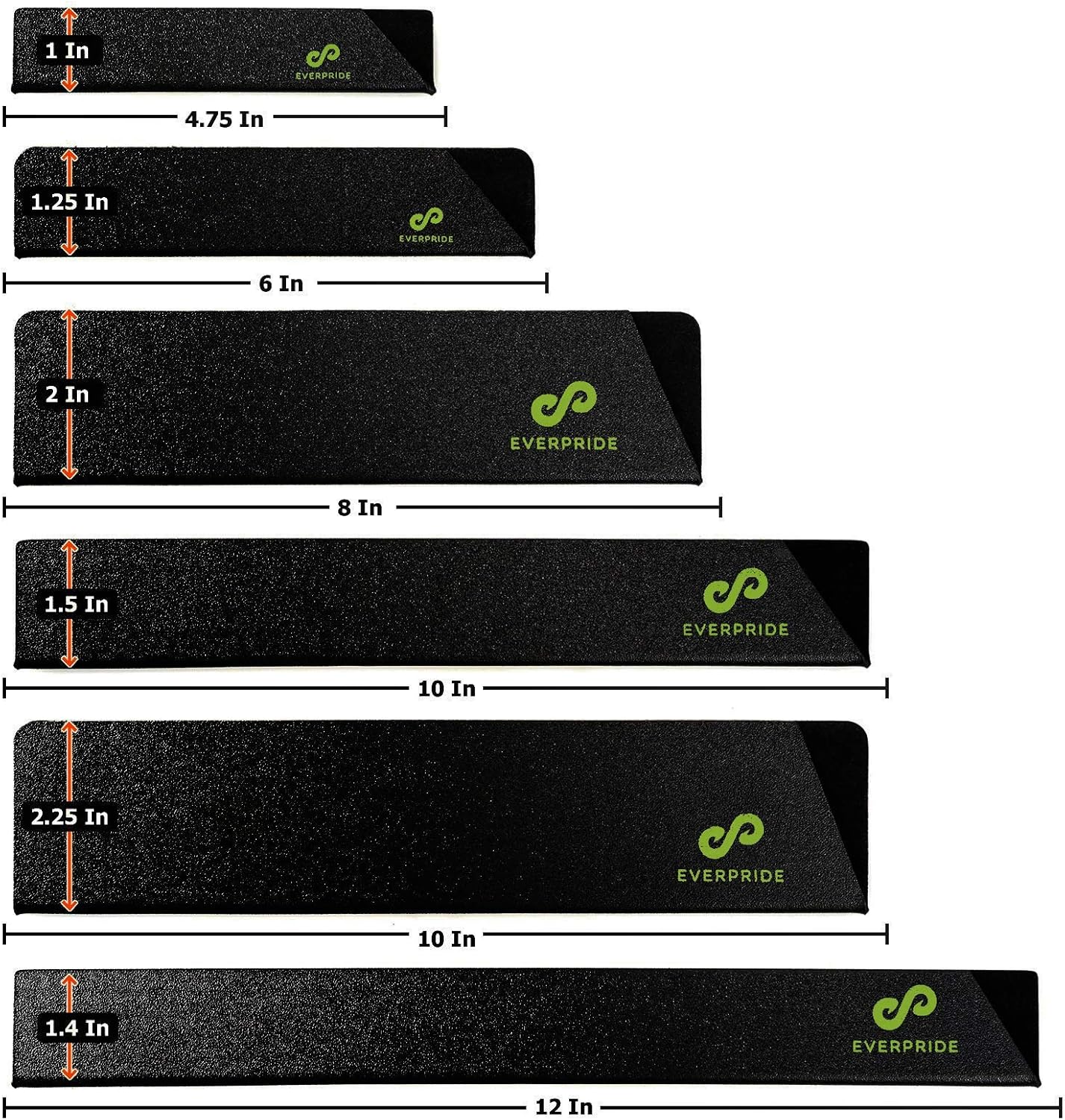 EVERPRIDE Chef Knife Sheath Set, 6-Piece Universal Blade Edge Cover Guards for Kitchen Knives