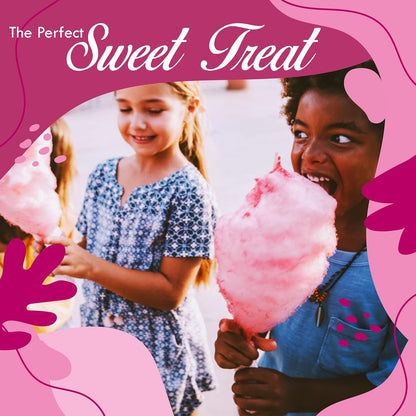 Under the Sun Products (2 Pack, 3 lb (3 Pack 3 lb Cotton Candy Floss Sugar Pink Vanilla & Blue Raspberry Each) |